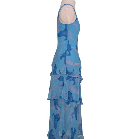 Abstract Print Maxi Dress - Picture 4 of 7